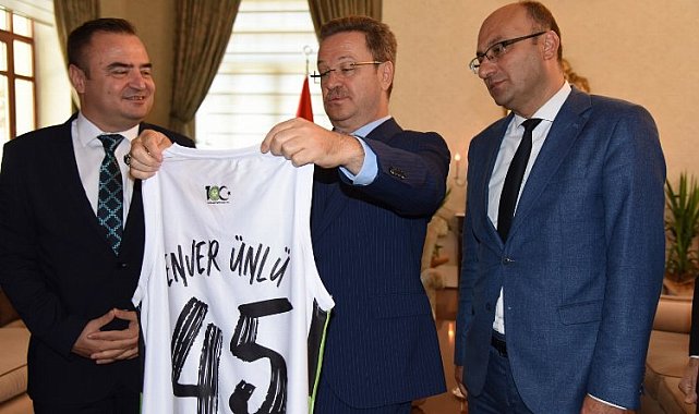 Manisa BBSK'dan, Vali Ünlü'ye 'hayırlı olsun' ziyareti