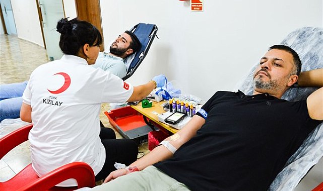 MASKİ personelleri kan bağışında bulundu
