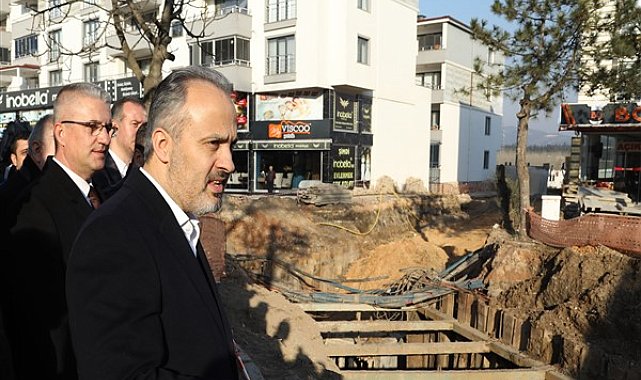 Mustafakemalpaşa’nın altyapı çalışmalarına başlandı