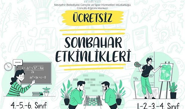 Nevşehir'de Gönüllü Eğitim Merkezleri kapılarını açıyor