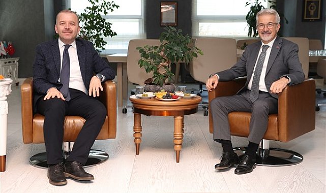 Nilüfer Kaymakamı Süzen, Nilüfer Belediye Başkanı Erdem’i ziyaret etti