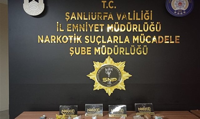 Şanlıurfa’da uyuşturucu operasyonu