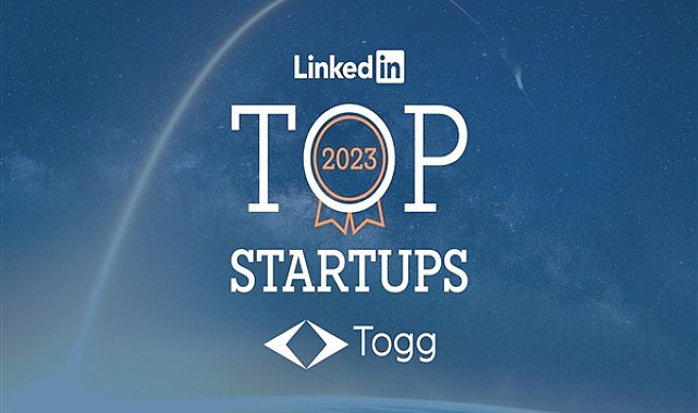 Togg, 'LinkedIn En İyi Startup'lar 2023' listesinde yer aldı