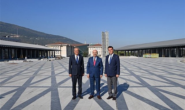Vali Demirtaş, Osmangazi Meydanı’nı inceledi