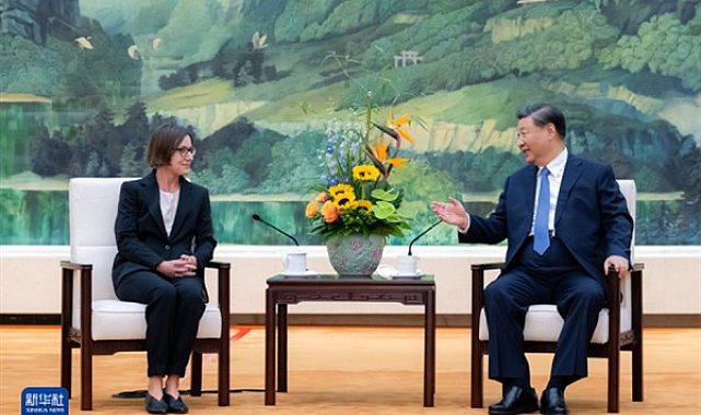 Xi Jinping ICRC Başkanı Mirjana Spoljaric Egger'le görüştü