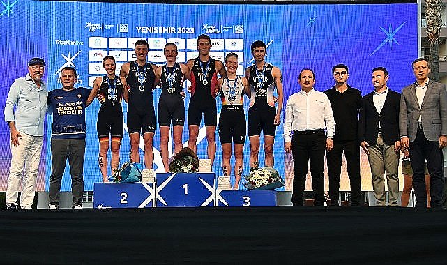 25 ülkeden 280 sporcu Yenişehir Avrupa Triatlon Kupası'nda mücadele etti