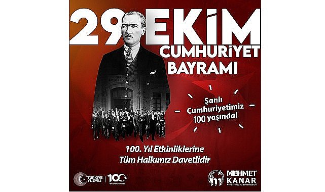29 ekim coşkusu mustafakemalpaşa'yı sardı
