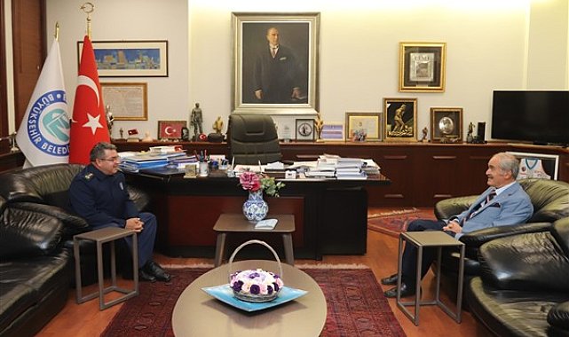 Albay Maden’den Başkan Büyükerşen’e ziyaret