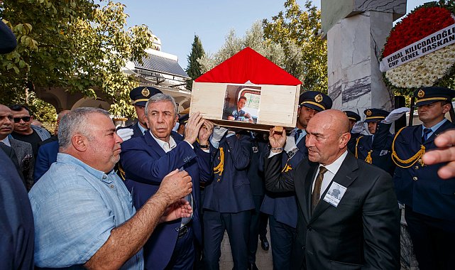 Ankara’da şehit olan itfaiye eri memleketi İzmir’de toprağa verildi
