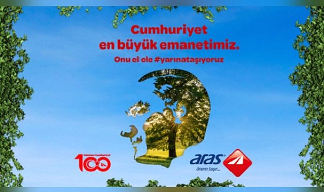 Aras Kargo Cumhuriyet’in 100’üncü yılını kutluyor
