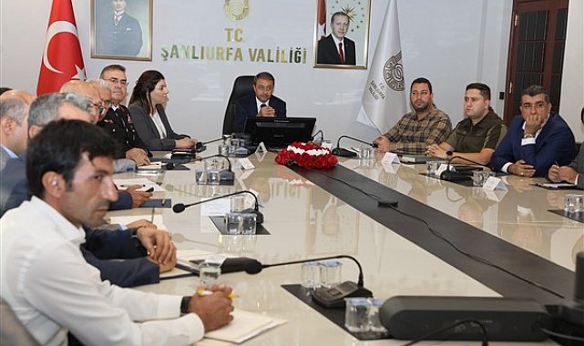 Arkeolojik kazı alanları koordinasyon toplantıları Vali Şıldak başkanlığında yapıldı