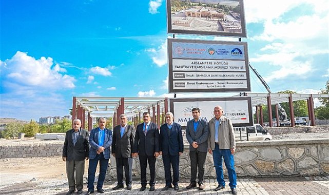 Arslantepe Höyüğü Tanıtım ve Karşılama Merkezi çalışmaları devam ediyor