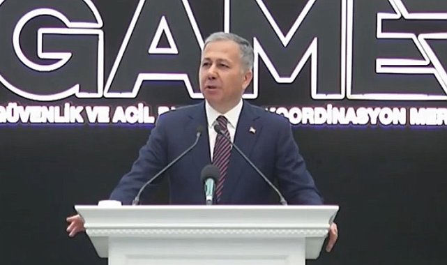 Bakan Yerlikaya'dan kararlılık mesajı!