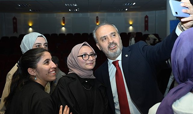 Başkan Aktaş, gençlerle tecrübelerini paylaştı