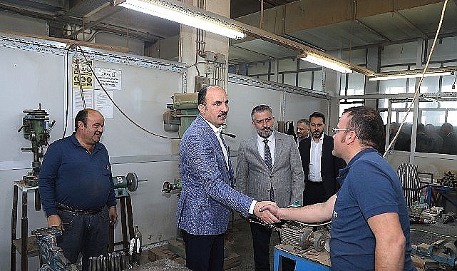 Başkan Altay: “Huğlu'muz Hem Konya İçin Hem Türkiye İçin Üretmeye Devam Ediyor