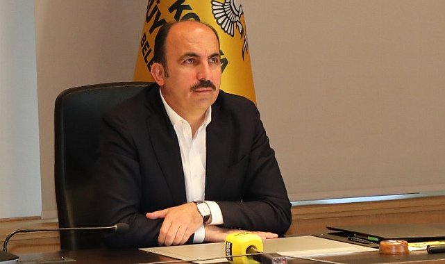 Başkan Altay, Konya'nın kardeş şehri Filistin ile video konferansta