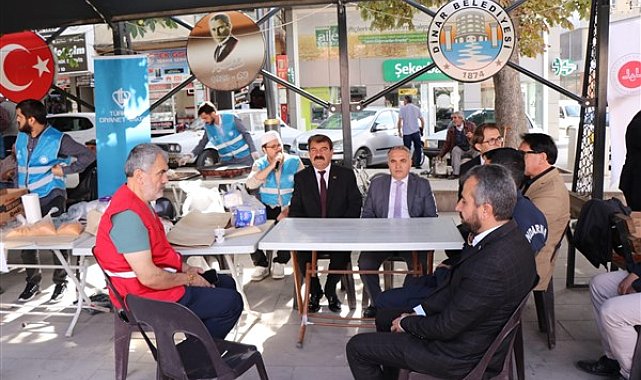Başkan Sarı, 'Filistine Umut Ol Kermesi'nin açılışını gerçekleştirildi