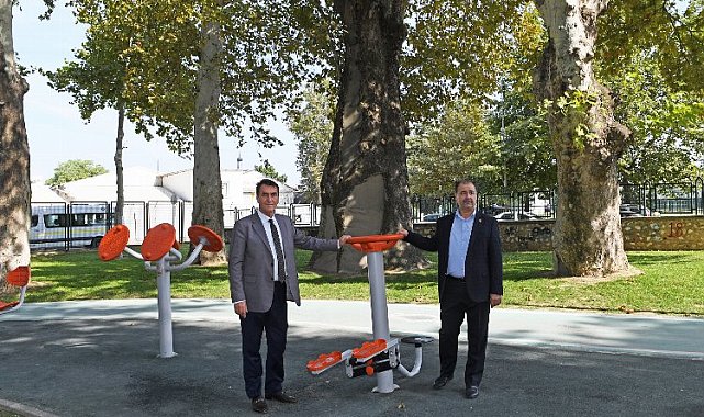 Bursa Osmangazi'de parklar yenileniyor