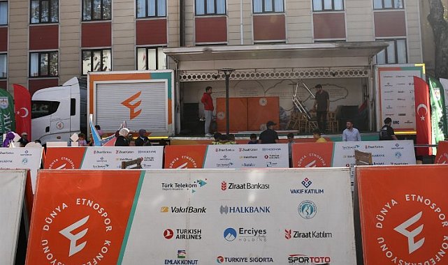 Bursa'da etno tır çocukların eğlencesi oldu