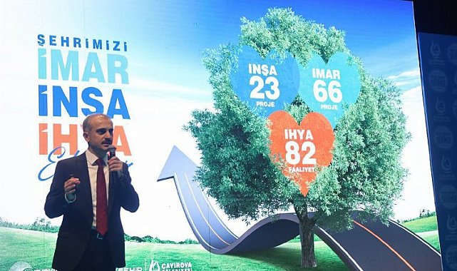 Çayırova'ya 4,5 yılda 3,5 milyar TL yatırım
