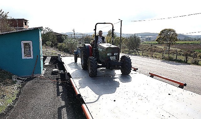 Çaylı'da Çiftçilerin Tartı Sorunu Çözüldü
