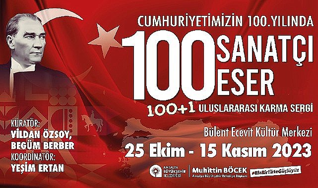 Cumhuriyet'in 100. Yılı kutlanıyor