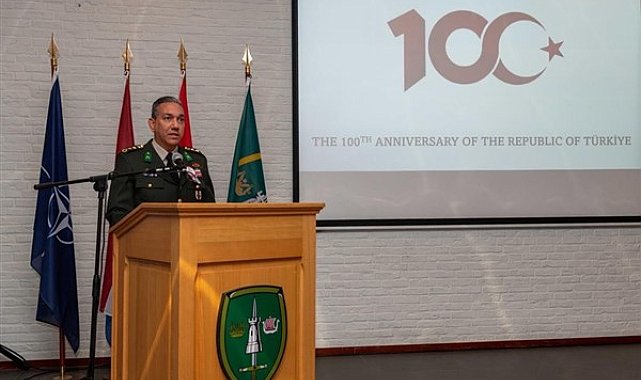 Cumhuriyetin 100’üncü yılı için JFCBS Karargahında resepsiyon düzenlendi