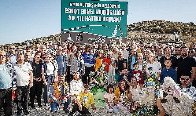 Cumhuriyetin 100'üncü yılında İzmir'e ESHOT Ormanı