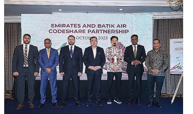 Emirates ve Batik Air iş birliğini geliştirerek Güneydoğu Asya'ya daha fazla seyahat seçeneği sunuyor
