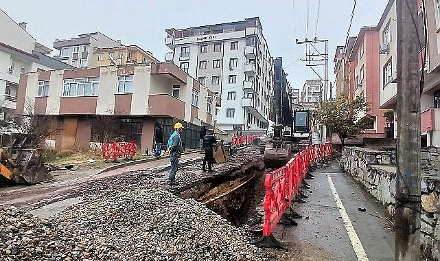 Gebze adem havuz mahallesine yeni altyapı hatları