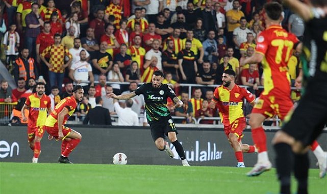 Göztepe: 3 Astor Enerji Şanlıurfaspor: 0