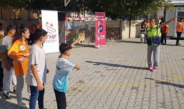'Hentbol' Hatay'da iyileştiriyor