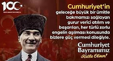 Afyonkarahisar İl Emniyet müdürü Mahmut AY'ın Cumhuriyet Bayramı Kutlama Mesajı