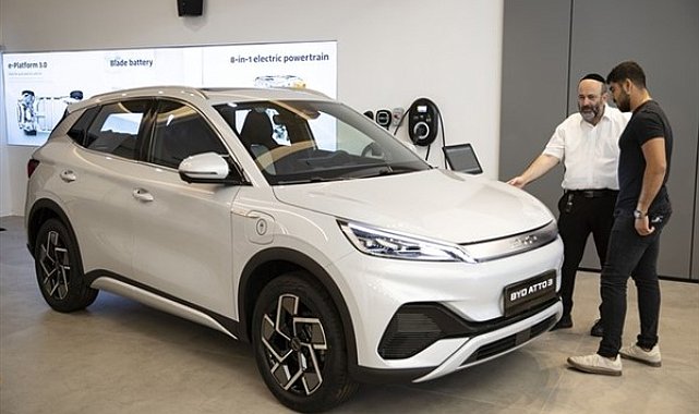 İsrail’de satılan elektrikli araçların yüzde 62’sini Çinliler üretti