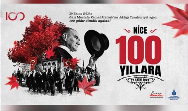 İstanbul'da 100. yıl coşkuyla kutlanacak
