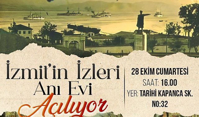 İzmit'in İzleri Anı Evi'nde yaşatılacak