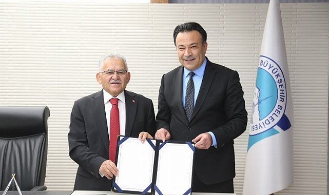Kayseri Büyükşehir'le il milli eğitimden iş birliği protokolü