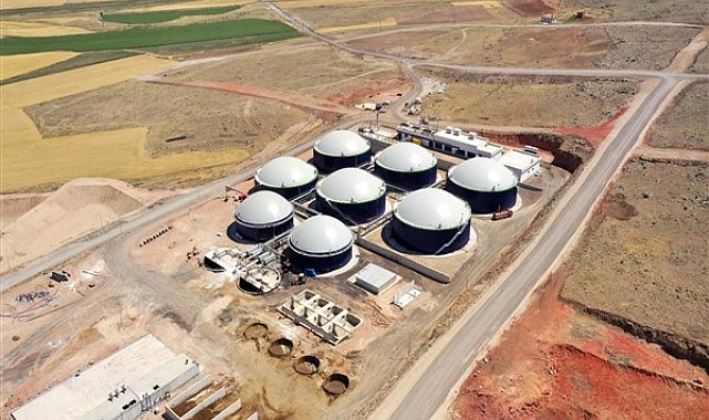 Kayseri'nin Biyogaz Tesisi’nden 6 bin 421 hanenin ihtiyacını karşılayacak enerji