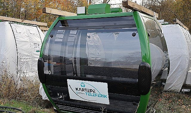 Kocaeli belediyesi: Teleferikte direkler tamam sıra taşıyıcı halatlara geldi