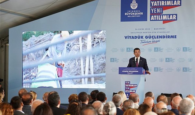 M1A Metro hattının viyadükleri depreme karşı güçlendiriliyor