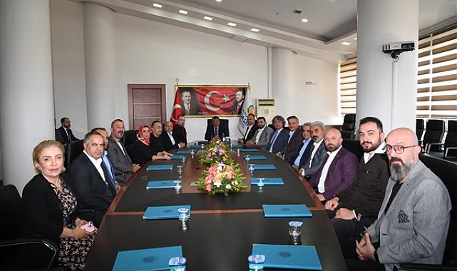 MAGİNDER’den Başkan Gürkan’a ziyaret