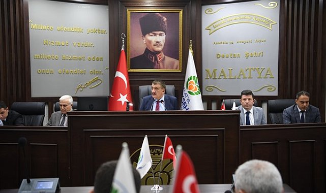 Malatya Büyükşehir Belediye Meclisi ekim ayı ilk toplantısı yapıldı