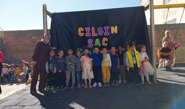 Mardin'de anaokulunda 'Çılgın saç partisi'