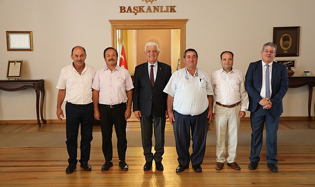 Marmarisli muhtarlardan Başkan Gürün’e teşekkür