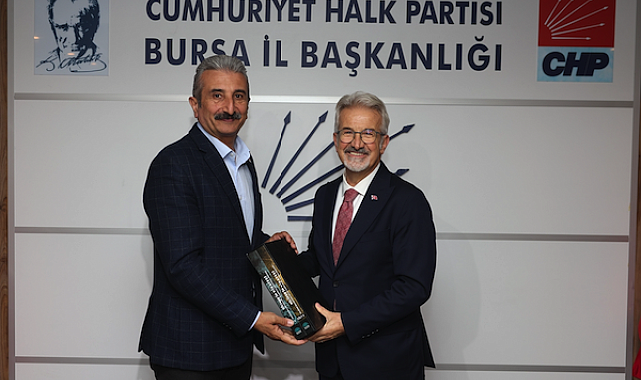 Nilüfer Belediye Başkanı Erdem'den CHP Bursa İl Başkanı Yeşiltaş'a ziyaret