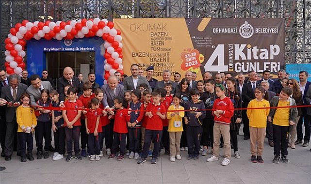 Orhangazi 4. Kitap Günleri okurlarıyla buluştu