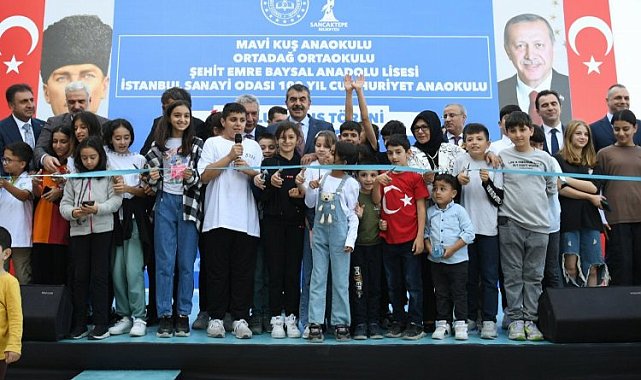 Sancaktepe'de eğitime toplu açılış