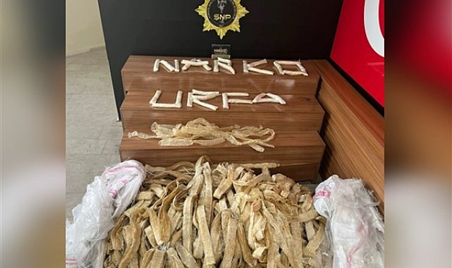 Şanlıurfa'da 6 kilo 150 gram metamfetamin ele geçirildi