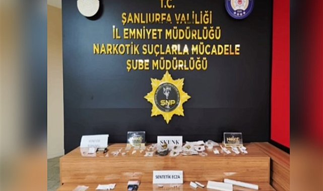 Şanlıurfa’da uyuşturucu operasyonu
