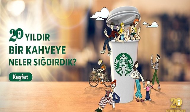 Starbucks, Türkiye’deki 20. yılını animasyon filmiyle kutluyor